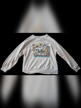 Warner Bros. Looney Tunes Beige Crewneck
